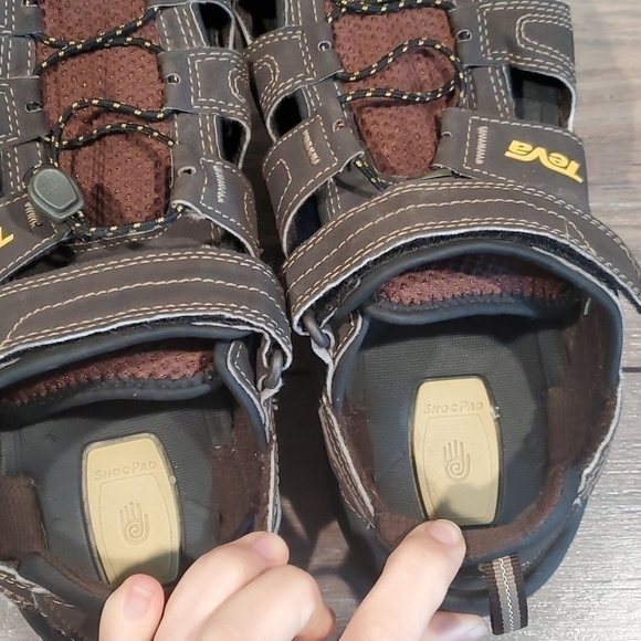Teva ShocPad Mens outdoor hiking sandals shoes sz 9 main image 10